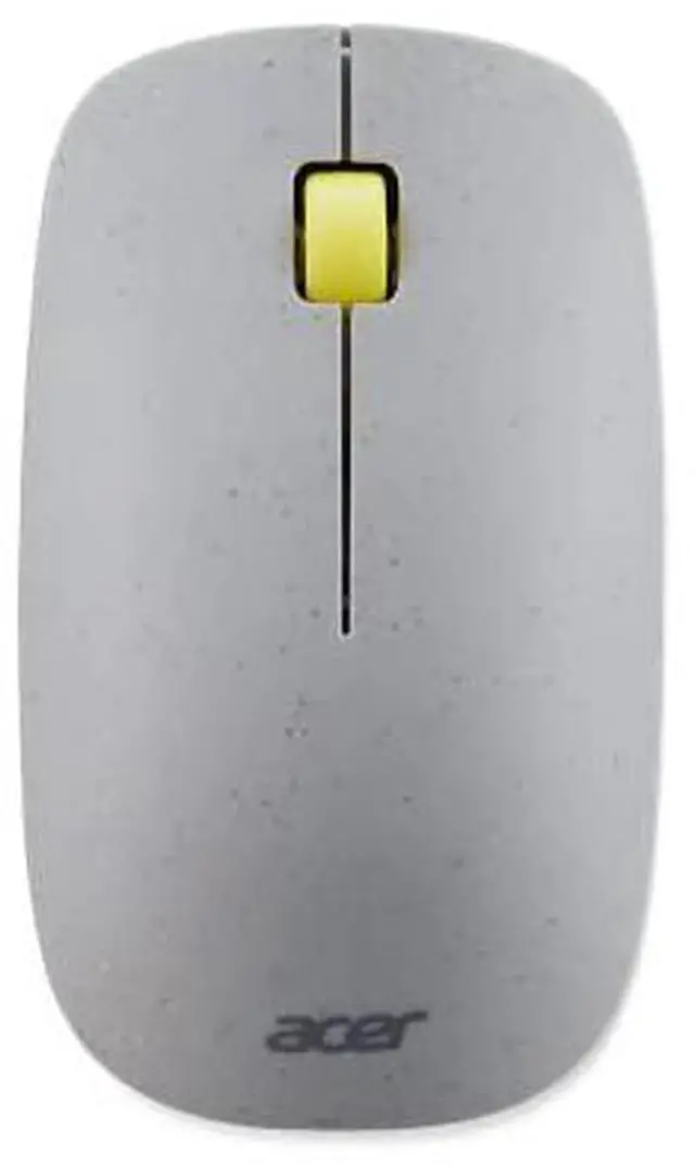 Main image of Acer Vero 3 Button Mouse | 2.4GHz Wireless | 1200DPI | Made with Post-Consumer Recycled (PCR) Material | Certified Works with Chromebook | Gray