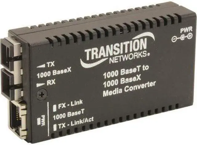 Alt view image 4 of 4 - Transition Networks Mini Gigabit Ethernet Media Converter