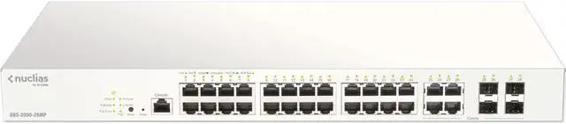 Alt view image 8 of 11 - D-Link 28-Port Nuclias Cloud-Managed PoE Switch