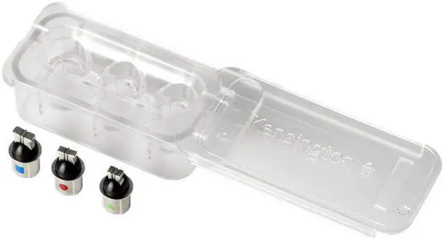 Alt view image 3 of 9 - Kensington Universal 3-in-1 Laptop Lock - Lock Adapter Kit (K62315WW)