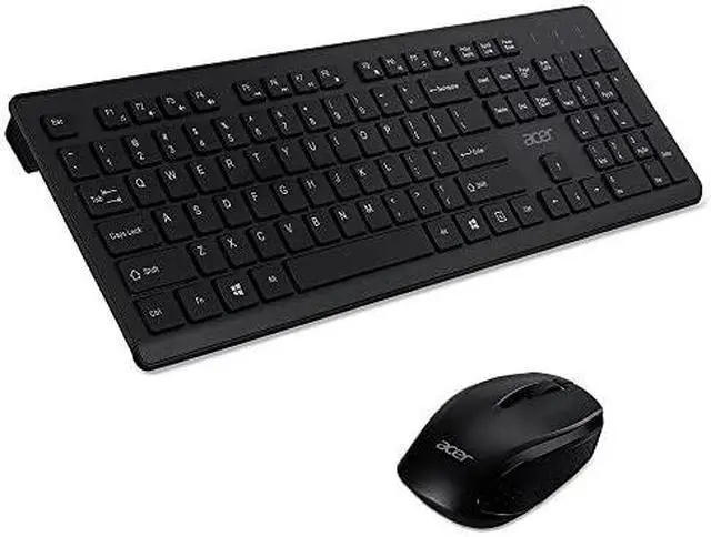 Alt view image 5 of 5 - Acer Wireless Keyboard and Wireless Mouse Bundle GP.ACC11.01U 105 Normal Keys RF Wireless Keyboard