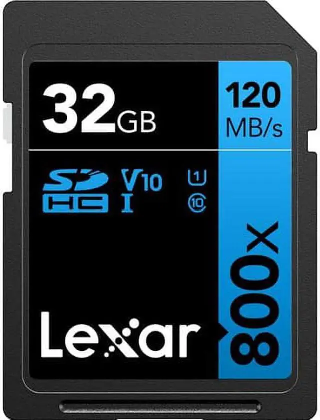 Alt view image 8 of 20 - Lexar LSD0800032G-BNNNU High-Performance 800x 32GB  SDXC UHS-I Cards, Up to 120MB/s Read, for Point-and-Shoot Cameras