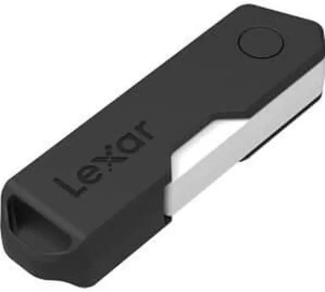 Alt view image 15 of 19 - Lexar 128GB JumpDrive TwistTurn2 2.0 USB Flash Drive, Black #LJDTT2-128ABNABK