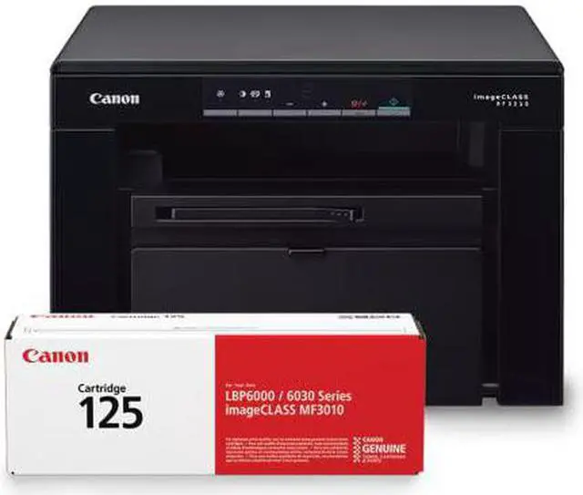 Alt view image 12 of 14 - Canon imageCLASS MF3010 VP All-In-One Monochrome Multifunction Laser Printer