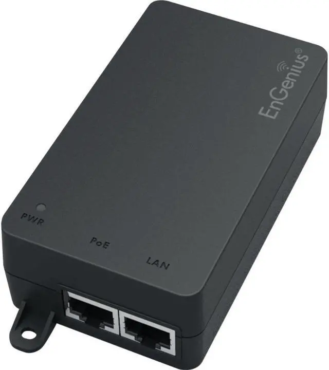Alt view image 3 of 3 - EnGenius Gigabit Proprietary PoE Adapter with Reset Button