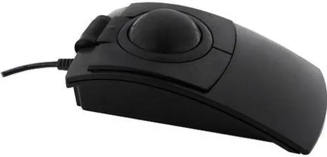 Alt view image 3 of 5 - Ergoguys X-keys L-Trac Black Trackball TKB-6015-LBKBK-R Black USB 2.0 Full Speed Trackball TrackBall X-keys L-Trac Black Trackball