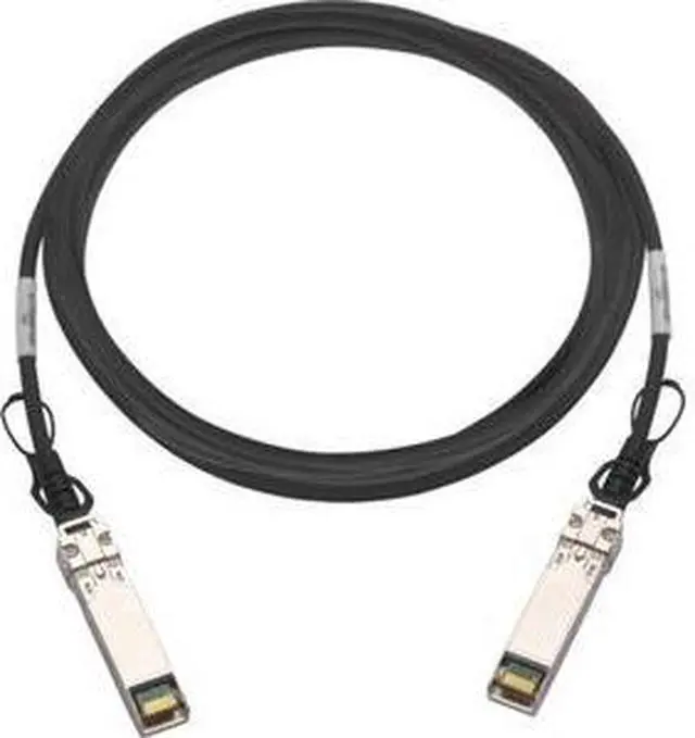 Alt view image 5 of 5 - qnap 3.0m sfp+ 10gbe direct attach cable - 9.84 ft twinaxial network cable for nas storage device, network device, network card, switch, router, server, network adapter - first end: 1 x sfp+ network