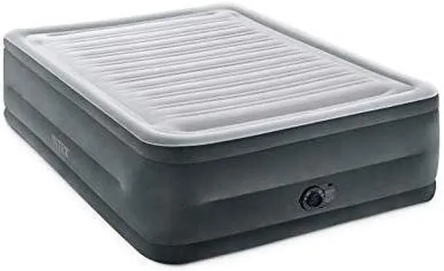 Alt view image 3 of 16 - Intex Dura-Beam Deluxe Hi Rise Air Bed - Queen 64417ED