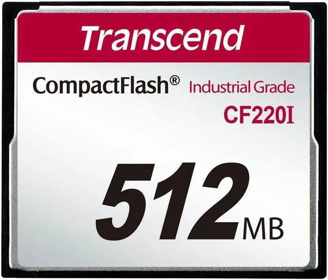 Alt view image 7 of 12 - Transcend Industrial CF220I 512 MB CompactFlash