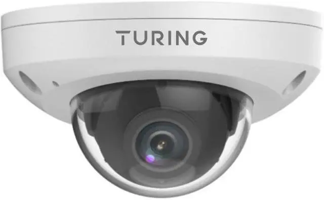 Main image of Turing Video TP-MFM4M28 2688 x 1520 MAX Resolution 1 RJ45 10M/100M Base-TX Ethernet 4MP HD TwilightVision IR Mini Dome Camera