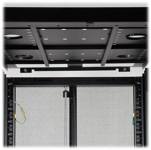 Alt view image 2 of 5 - Tripp Lite SR52UB 52U SmartRack Premium 52U Standard-Depth Rack Enclosure Cabinet