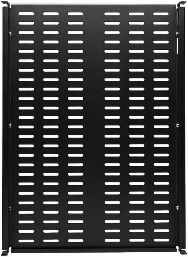 Alt view image 2 of 7 - Tripp Lite SRSHELF4PHDVENT Adjustable Deep Rack Shelf Steel Vented 250lbs (113kg) Capacity