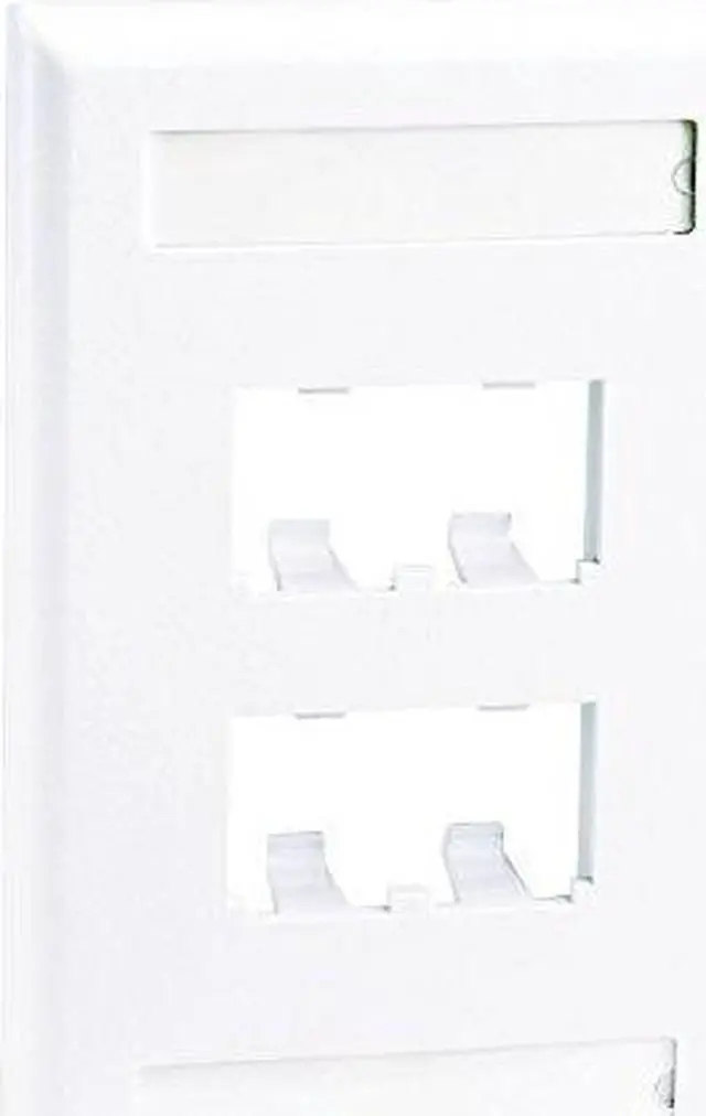 Alt view image 2 of 8 - Panduit MINI-COM Classic Series Faceplates with Label and Label Cover