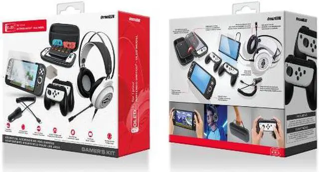 Alt view image 2 of 3 - Gamers Kit for Nintendo Switch - Oled Model Black