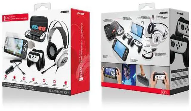 Alt view image 3 of 3 - Gamers Kit for Nintendo Switch - Oled Model Black