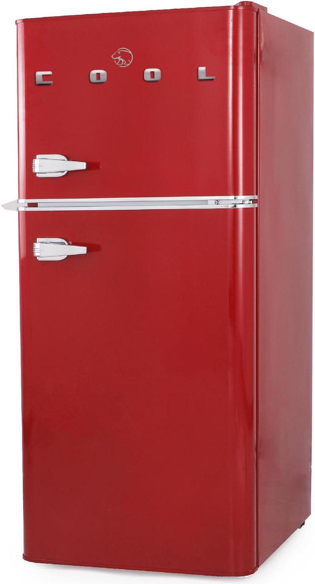 Commercial Cool CCRR4ALR 4.4 Cu. ft. Retro All-Refrigerator Red