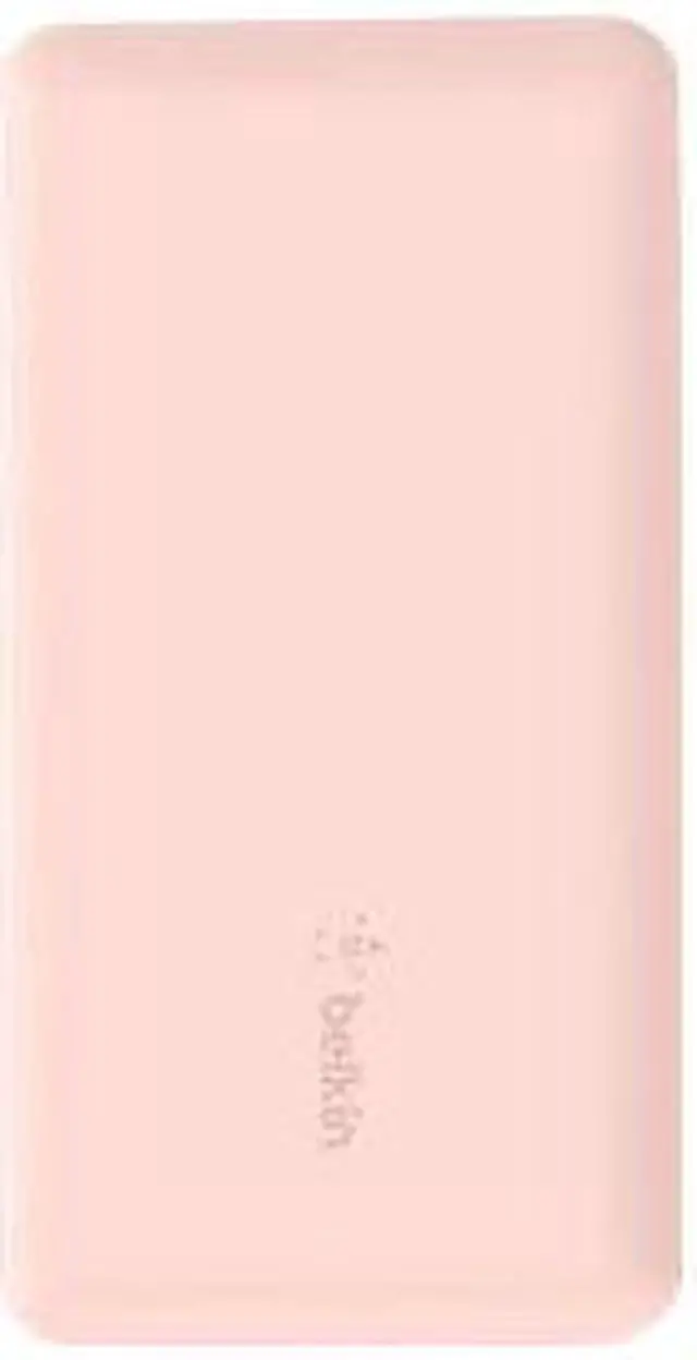 Alt view image 3 of 15 - Belkin BOOSTCHARGE 10000mAh USB-C Power Bank Rose Gold BPB011BTRG