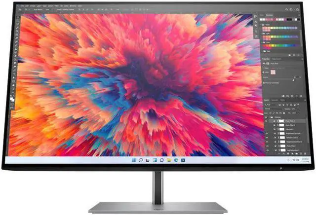 Alt view image 4 of 20 - HP 24" (23.8" Viewable) 60 Hz IPS QHD Monitor 5 ms GtG (with overdrive) Flat Panel Z24q G3