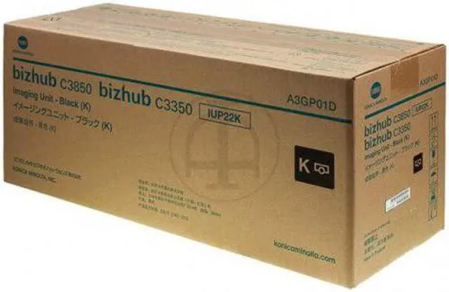 Alt view image 5 of 8 - Konica Minolta A3GP01D Kmbs Bhc3350/3850 Blk Drum Iup-22K