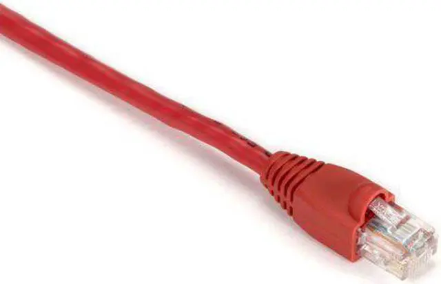 Alt view image 3 of 9 - black box corporation 7ft red cat5e 350mhz patch cable utp cm snagless