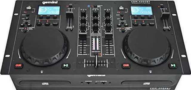 Alt view image 5 of 20 - Gemini Sound Pro StandAlone DJ Dual Deck Media Player Mixer
