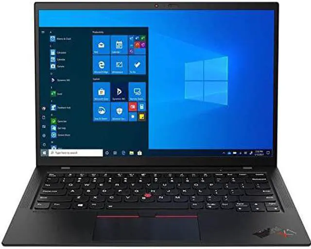 Alt view image 10 of 13 - Lenovo ThinkPad X1 Carbon Gen 9 20XW00ERUS 14" Ultrabook - WUXGA - 1920 x 1200 - Intel Core i7 11th Gen i7-1165G7 Quad-core (4 Core) 2.80 GHz - 16 GB RAM - 512 GB SSD - Black Paint - Intel Chip -