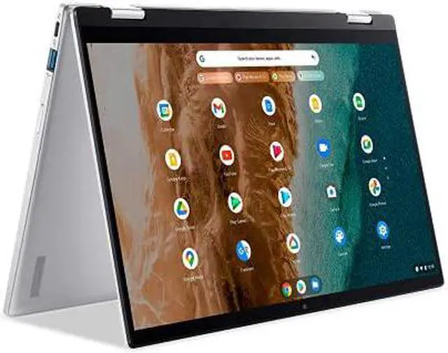 Alt view image 6 of 11 - Acer Chromebook Enterprise Spin 514 Chromebook Intel Core i3-1110G4 8GB Memory 128 GB PCIe SSD 14.0 Touch Screen Chrome OS CP514-2H-39R7