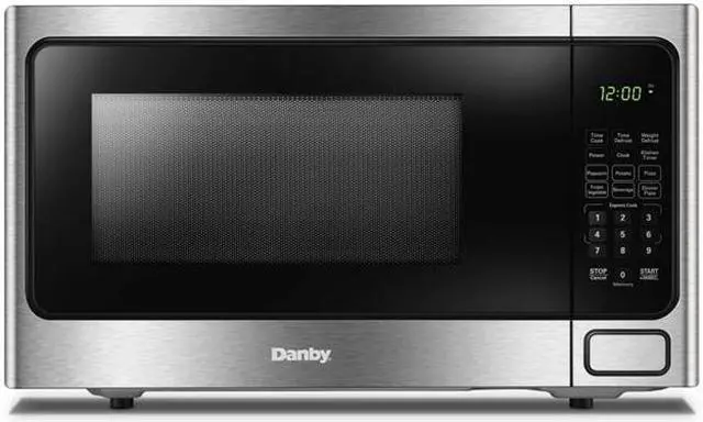 Main image of Danby Designer 0.7 cu ft Countertop Microwave - Stainless Steel (DDMW007501G1)