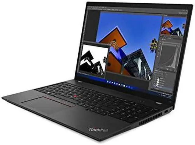 Alt view image 3 of 20 - Lenovo Laptop ThinkPad T16 Gen 1 Intel Core i5-1245U 8GB Memory 512 GB PCIe SSD Intel Iris Xe Graphics 16.0" 10-point Multi-touch Windows 11 DG Windows 10 Pro 64 21BV0095US
