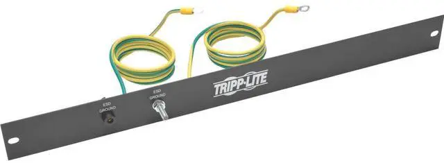 Alt view image 10 of 12 - TRIPP LITE SRGROUNDPANELBC Rack Enclosure / Open Frame Server Cabinet ESD Grounding Panel 1U