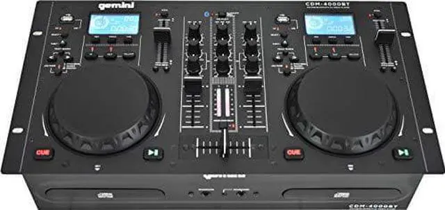 Alt view image 7 of 20 - Gemini Sound Pro StandAlone DJ Dual Deck Media Player Mixer
