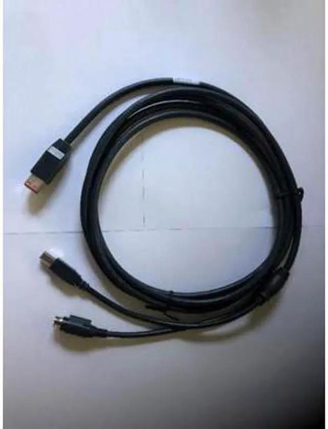 Alt view image 6 of 8 - HP Epson 10' PUSB Y Cable (power and communication)