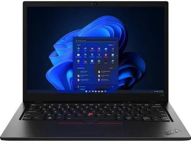 Alt view image 3 of 19 - Lenovo ThinkPad L13 Gen 3 21B9000XUS 13.3" Notebook - WUXGA - 1920 x 1200 - AMD Ryzen 5 PRO 5675U 2.30 GHz - 8 GB Total RAM - 256 GB SSD - AMD Chip - Windows 11 Pro - AMD Radeon Graphics - IEEE 8 - OEM