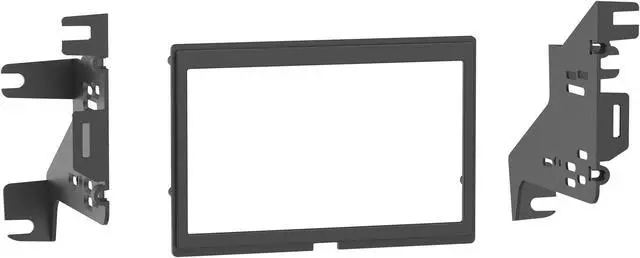 Alt view image 6 of 7 - Metra 95-8731 Double-DIN Radio Dash Kit Fits 2019-up Mercedes-Benz Sprinter Vehicles- Gloss Black