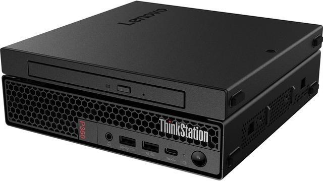 Alt view image 2 of 12 - Lenovo ThinkStation P360 30FA0017US Workstation - 1 x Intel Core i7 Dodeca-core (12 Core) i7-12700 12th Gen 2.10 GHz - 16 GB DDR5 SDRAM RAM - 512 GB SSD - Tiny - Black - Intel Q670 Chip - Windows 11 P