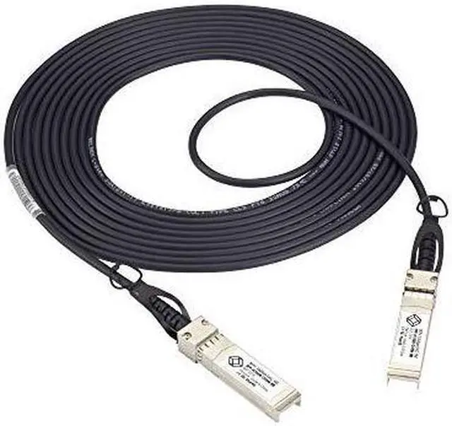 Alt view image 2 of 2 - SFP+ 10-GBPS DIRECT ATTACH CABLE (DAC) - CISCO SFP-H10GB-CU50CM COMPATIBLE, BLAC