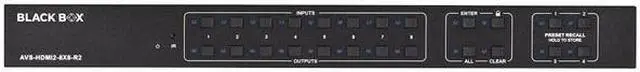 Alt view image 3 of 3 - Black Box Video Matrix Switcher - HDMI 2.0