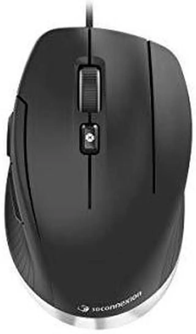 Alt view image 3 of 8 - 3Dconnexion CadMouse Compact 3DX-700081 7 Buttons 1 x Wheel Wired Mouse