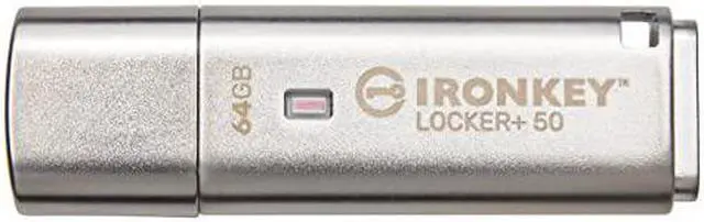 Main image of IronKey Locker+ 50 USB Flash Drive IKLP5064GB