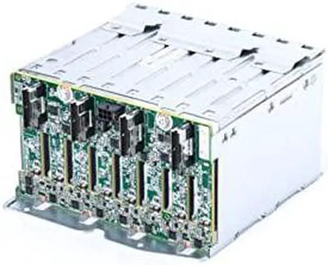 Alt view image 4 of 8 - HPE ProLiant DL300 Gen10 Plus 2U 8SFF x1 Tri-Mode 24G U.3 BC Front Drive Cage Kit