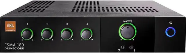 Alt view image 16 of 19 - Harman 4 Input 1 Output 80/120W Mixer/Amplifier NCSMA180-U-US