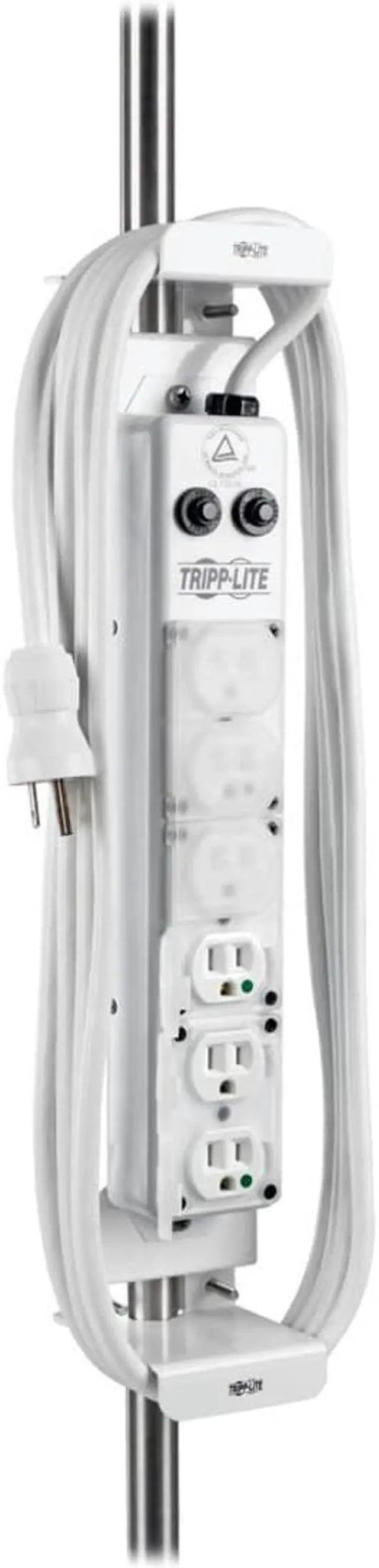 Alt view image 4 of 6 - Tripp Lite Medical Power Strip/Surge Protector Mounting Clamp PSCLAMP2