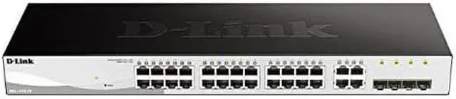 Alt view image 6 of 7 - D-Link DGS-1210-28 WebSmart DGS-1210-28 Ethernet Switch