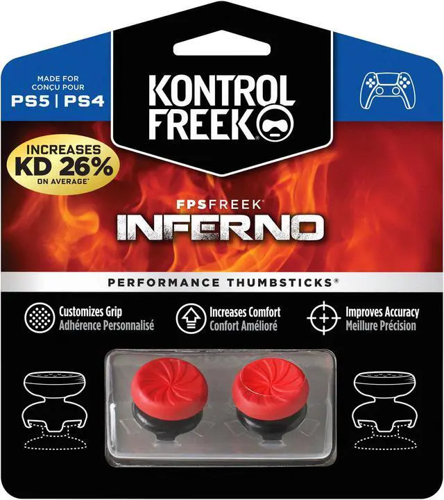 Alt view image 2 of 3 - SteelSeries Inferno Performance Thumbsticks KontrolFreek Playstation 5 2040-PS5