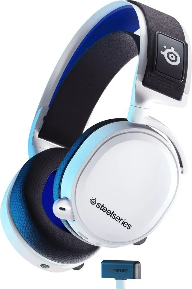 Alt view image 7 of 14 - SteelSeries Arctis 7P+ Wireless USB-C Charging Connector Circumaural Gaming Headset