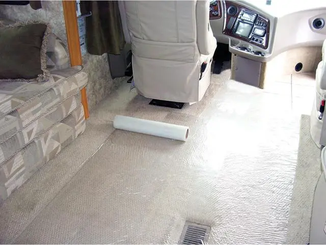 Alt view image 9 of 12 - Surface Shields CS24200L 24-In. x 200-Ft. Carpet Shield, Clear