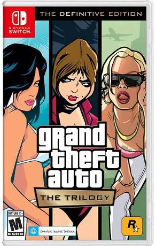 Alt view image 4 of 7 - Rockstar Games Grand Theft Auto: The Trilogy-The Definitive Edition for Nintendo