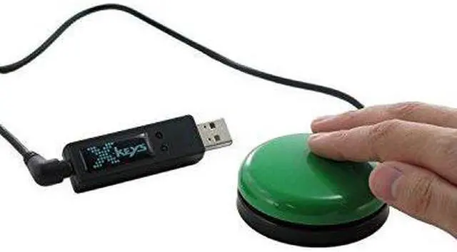 Alt view image 7 of 8 - X-Keys USB Three-Switch Interface #XK-1283-UJS3-R
