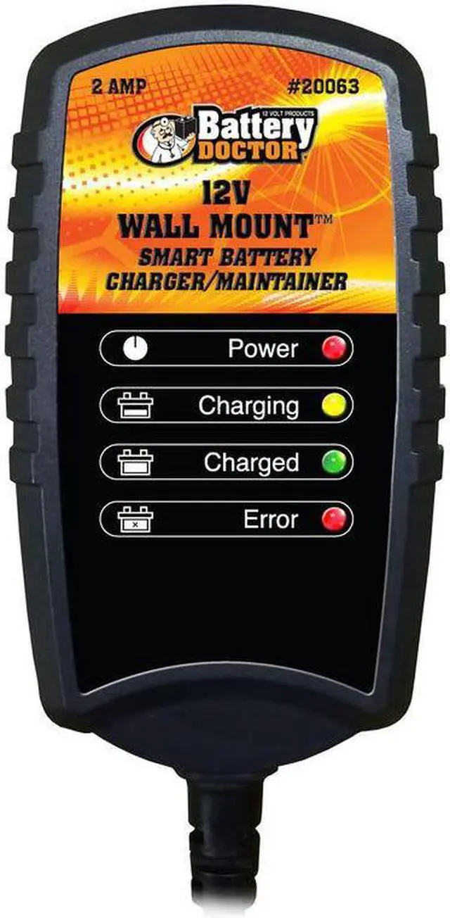 Alt view image 3 of 8 - BATTERY DOCTOR 20063 Battery Charger, Automatic Charging, Maintaining For