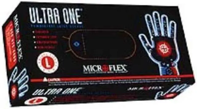 Alt view image 6 of 7 - ANSELL UL-315-XL Ultra One, Latex Exam Gloves, 9.8 mil Palm, Extended Cuff,